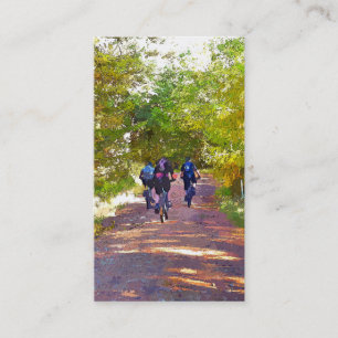 MOUNTAIN BIKING BUSINESS CARD