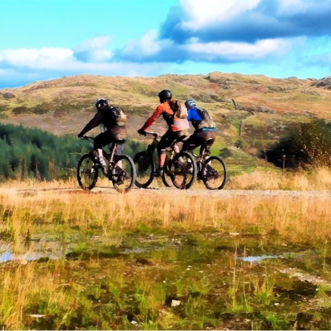 MOUNTAIN BIKING CARD (Creator Uploaded)