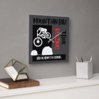 Mountain Biking Clock