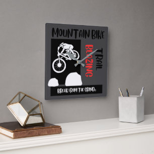 Mountain Biking Clock