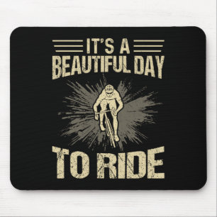 Mountain Biking Cycling Lover Road Bike Cyclist En Mouse Pad