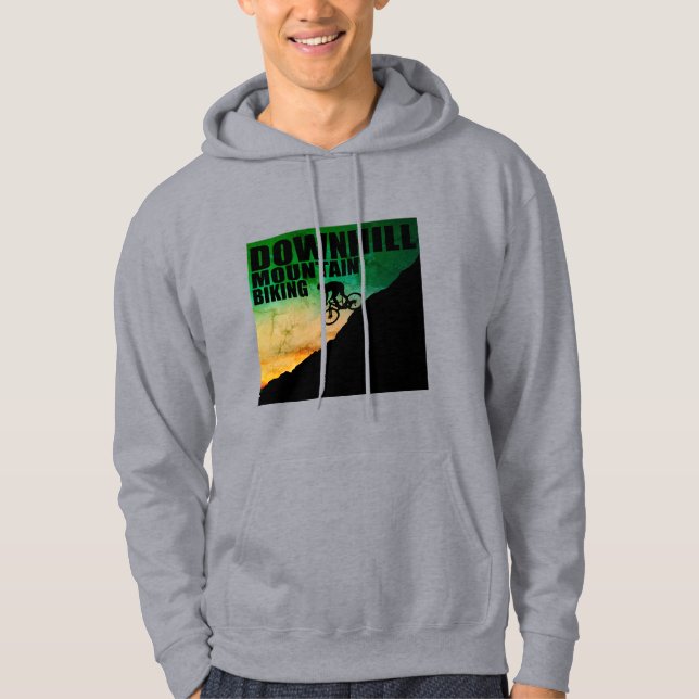 Mountain biking Downhill Hoodie (Front)