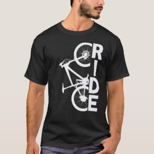 Mountain Biking for Men Ride Vertical Graphic T-Shirt