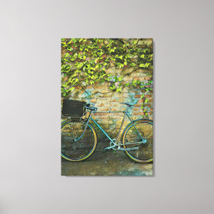 Mountain biking gift canvas print