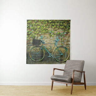 Mountain biking gift tapestry