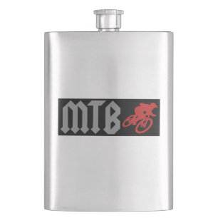Mountain Biking Hip Flask