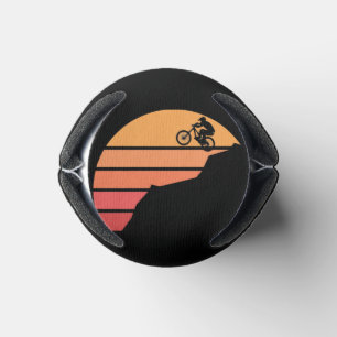 Mountain biking in the susnset can cooler