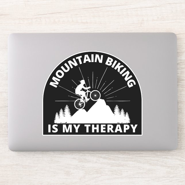 Mountain Biking Is My Therapy  (Computer)