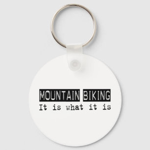 Mountain Biking It Is Key Ring