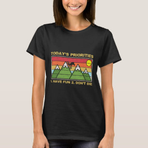 Mountain Biking Joke Off Road Mtb Dirt Trail Rider T-Shirt
