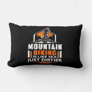 Mountain Biking Just Dirtier Lumbar Cushion