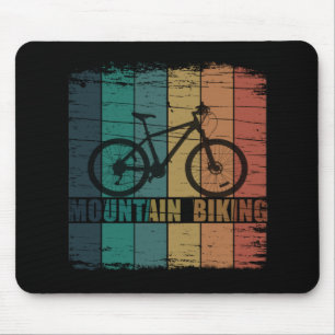 Mountain biking mountainbike mouse pad