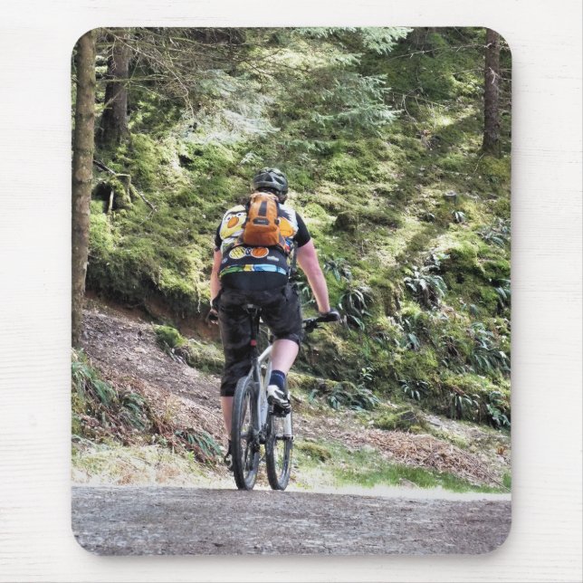MOUNTAIN BIKING MOUSE PAD (Front)