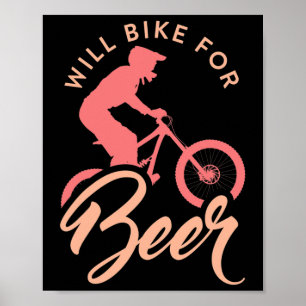 Mountain Biking Mtb Is A Vicious Cycle Cycling Poster