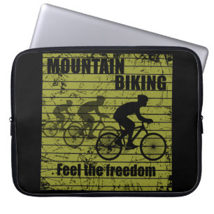 Mountain biking MTB Laptop Sleeve