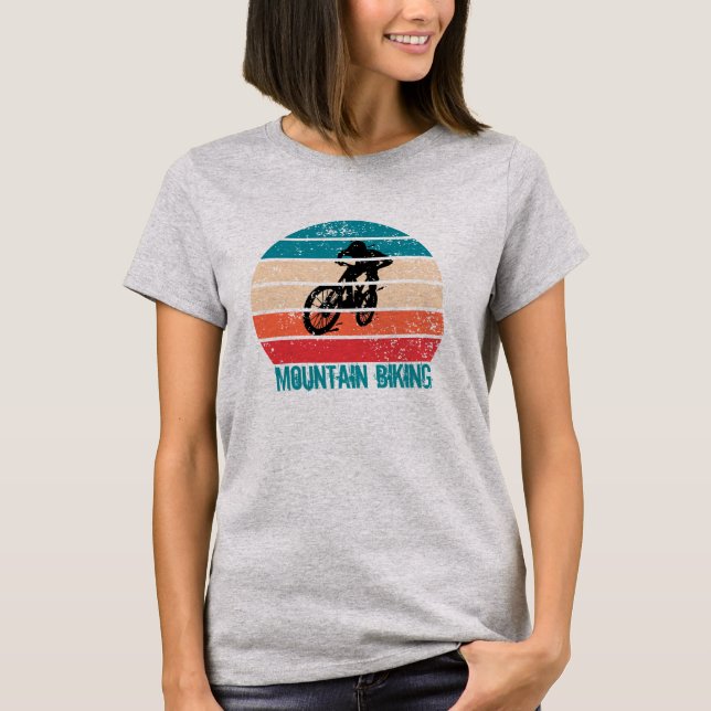 Mountain biking MTB T-Shirt (Front)