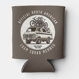 Mountain Biking "Official Loam Squad Member" Can Cooler