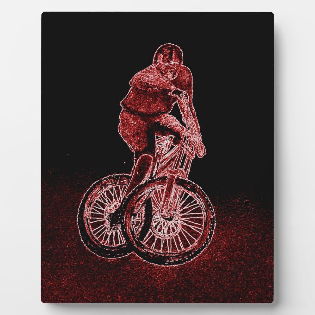Mountain Biking Plaque (Front)