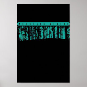 Mountain Biking Poster
