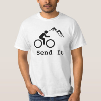 Mountain Biking Send It T-Shirt