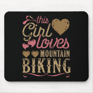 Mountain Biking Shirt - Mountain Bike Tee Gift Mouse Pad