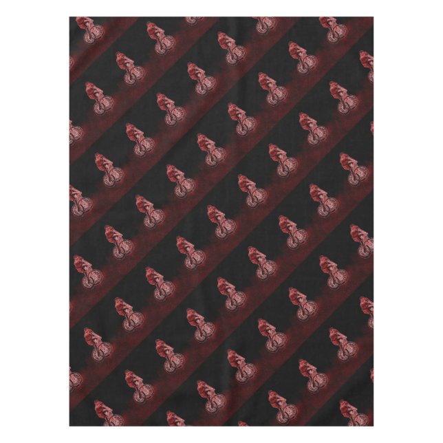 Mountain Biking Tablecloth (Front)