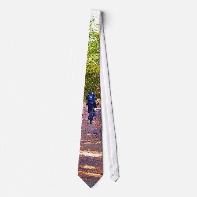 MOUNTAIN BIKING TIE (Front)