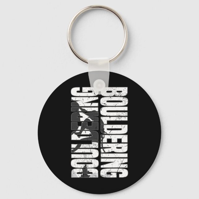 Mountain Bouldern Rock Climbing Mountain Climbing  Key Ring (Front)
