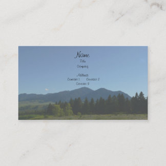 Mountain Business Cards