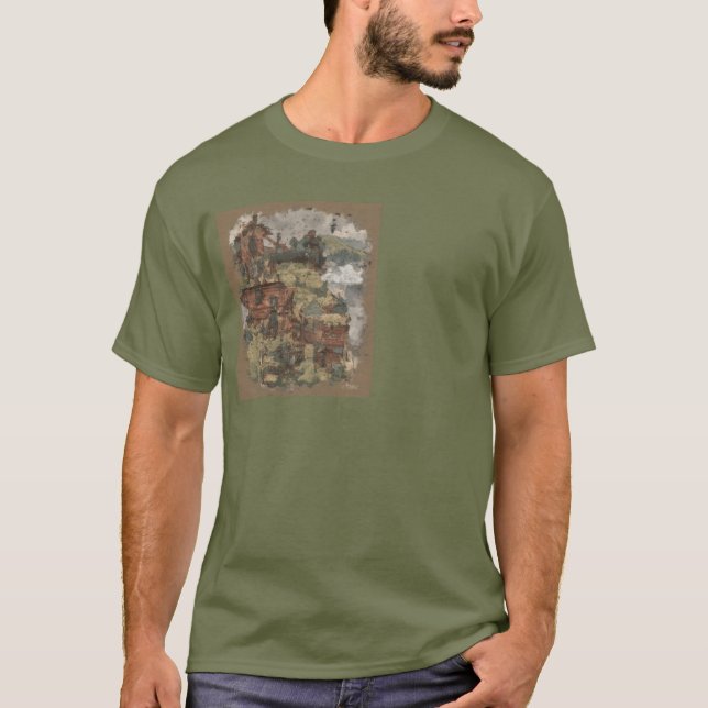 Mountain Cabin Adventure T-Shirt (Front)