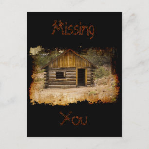 Mountain Cabin Postcard