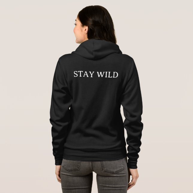 Mountain Camping Adventure Nature Hoodie (Back Full)