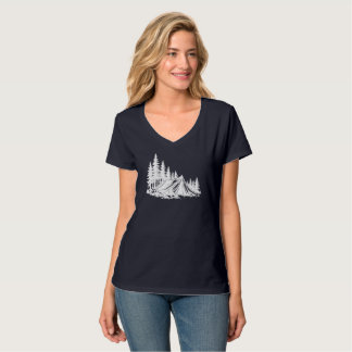Mountain Camping Adventure Nature T-Shirt