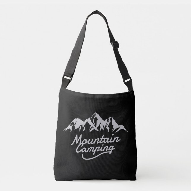 Mountain Camping Crossbody Bag (Front)