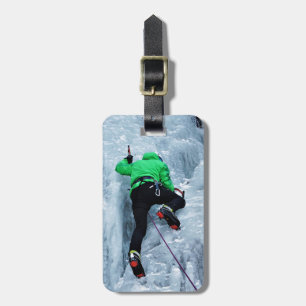 Mountain Climber Luggage Tag