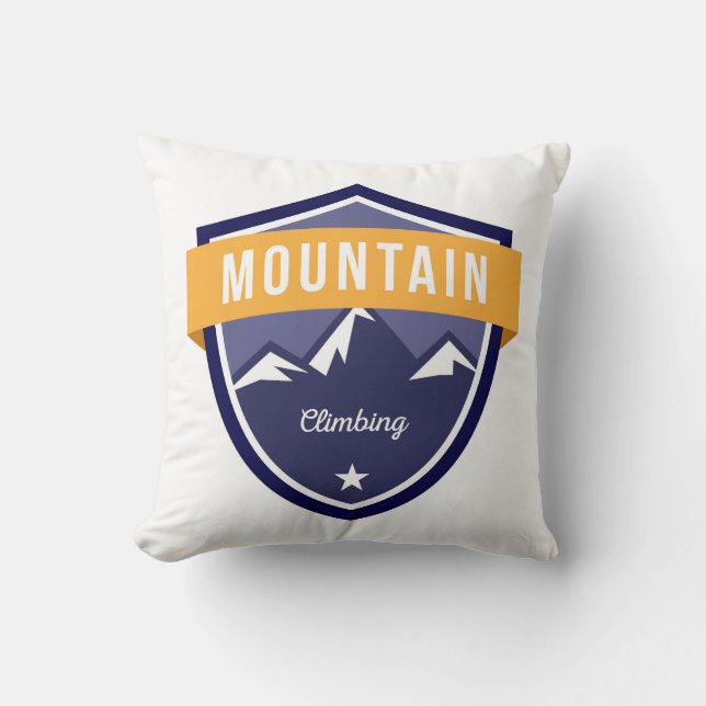 Mountain Climbing Cushion (Front)
