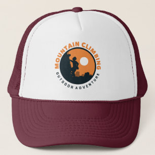 Mountain Climbing Outdoor Adventure Trucker Hat