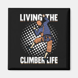 Mountain Climbing Rock Climb Climber _2  Magnet