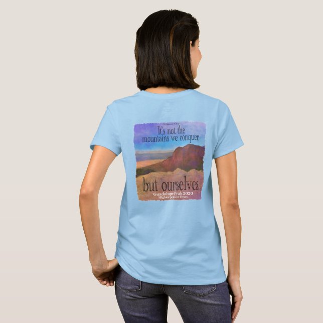 Mountain climbing t-shirt (Back Full)