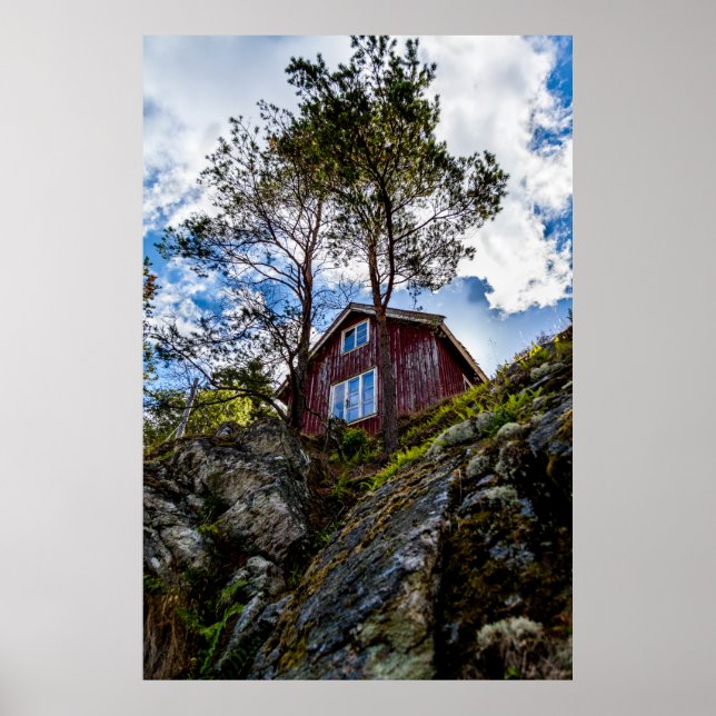 Mountain cottage poster (Front)