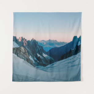 MOUNTAIN COVERED IN SNOW TAPESTRY