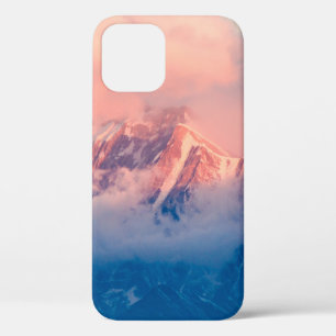 MOUNTAIN COVERED WITH SNOW AT DAYTIME iPhone 12 CASE