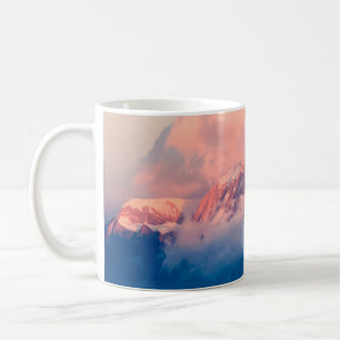 MOUNTAIN COVERED WITH SNOW AT DAYTIME COFFEE MUG