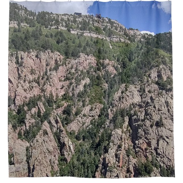 Mountain Crest Shower Curtain (Front)