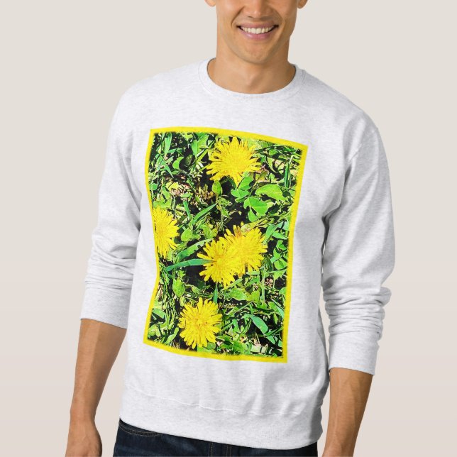 Mountain Dandelions Photo. Buy Now Sweatshirt (Front)