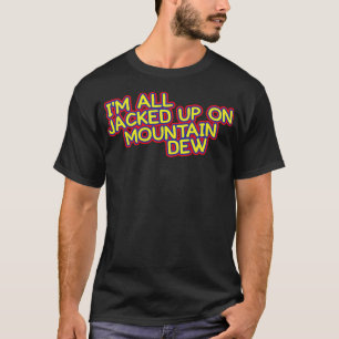 Mountain Dew Typography Design T-Shirt