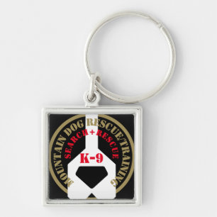 mountain dog rescue/traning key ring
