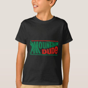 Mountain Dude Funny Bigfoot Sasquatch Rock On Hiki T-Shirt