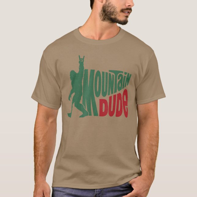 Mountain Dude gift T-Shirt (Front)