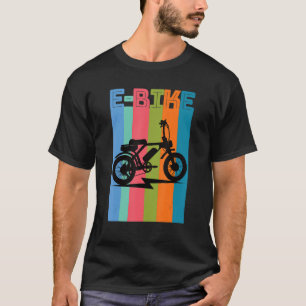 Mountain E Bike Rider Electric Power Bikes 3 T-Shirt
